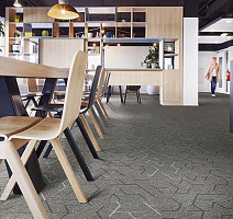 Flotex Triad planks 121001 Embossed Zinc фото 2 | FLOORDEALER
